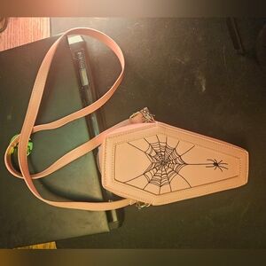 Widow Pink Coffin Crossbody